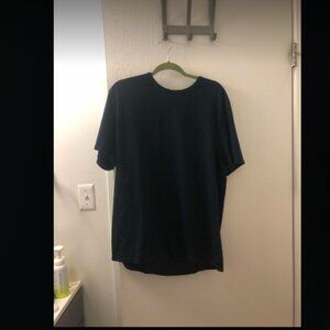 Vince Basic Men's Crew Neck Navy Blue Tee Shirt Sz XL